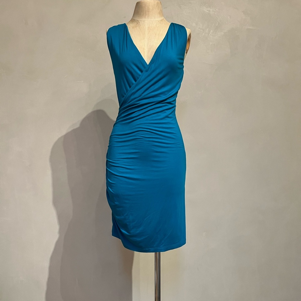 Super Soft Banana Republic Teal Sleeveless Dress